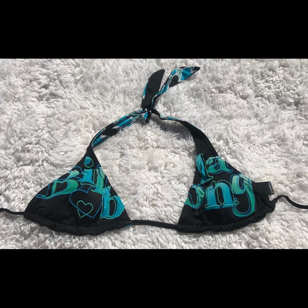 Billabong reversible bikini swimsuit top y2k